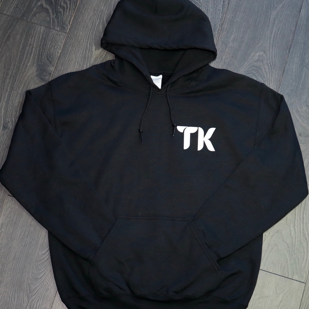 TK MERCH OG BUTTERFLY HOODIE IN BLACK